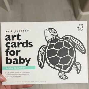 wee gallery Art Cards for Baby - Ocean Collection